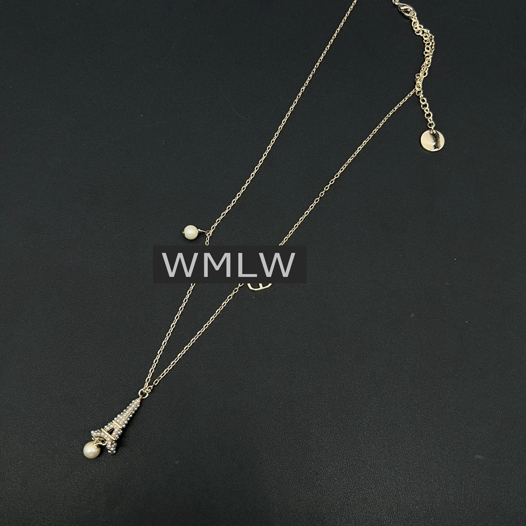 铜合金项链 2798女士项链设计师气质百搭简D411