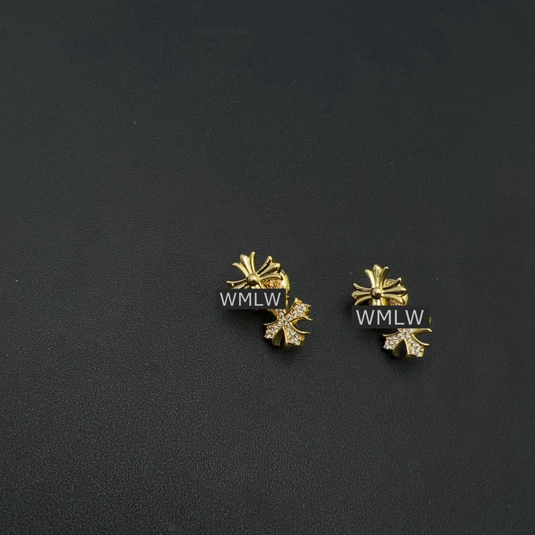 铜合金耳饰 2719潮牌耳钉耳坠礼物耳环简约T421