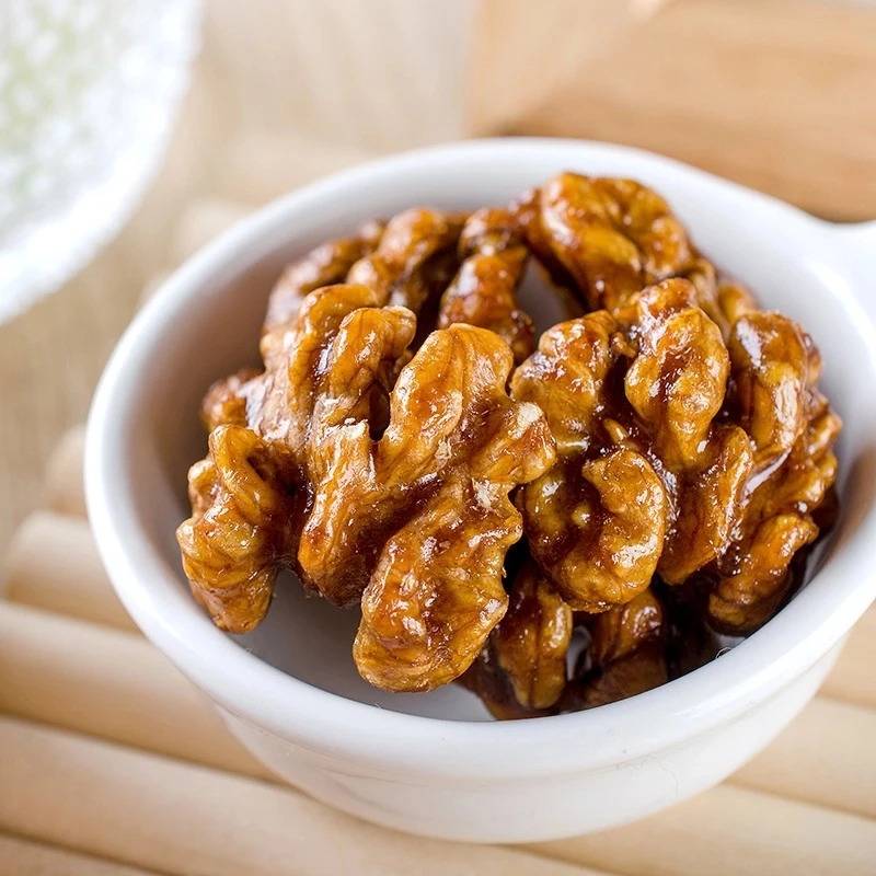 【来吃点好的】琥珀核桃仁250克/500克2.5kg孕妇坚果零食特产炒货