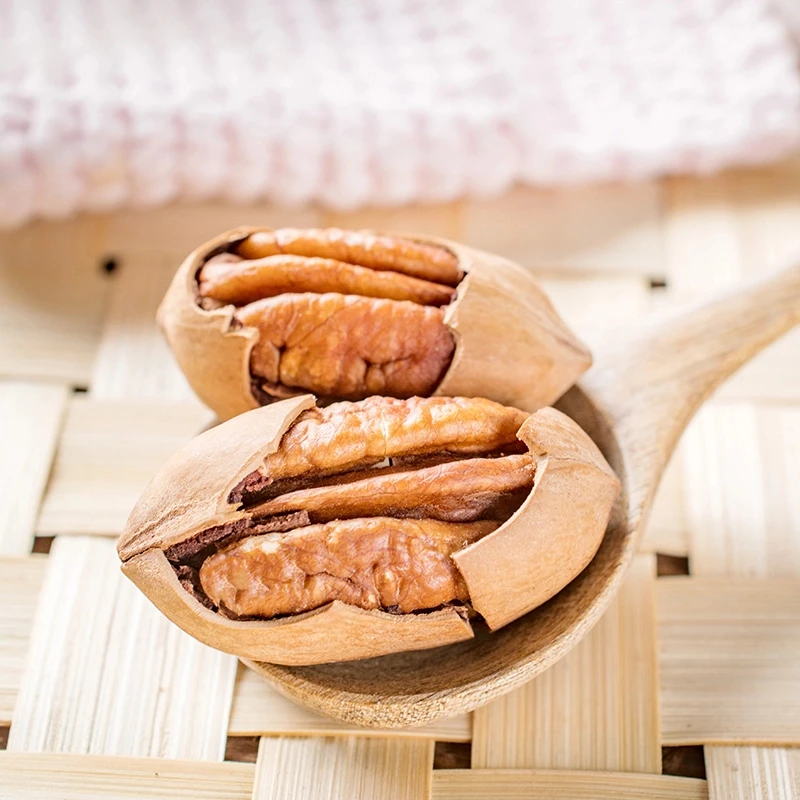 【来吃点好的】碧根果坚果炒货饱满奶香口味大粒袋装250克/500克