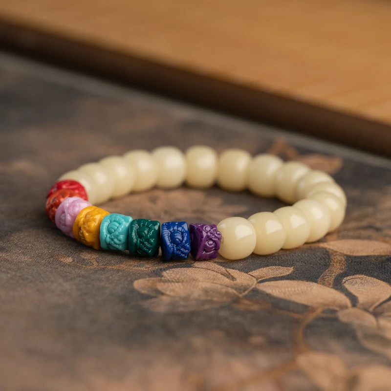 菩提手串 多宝醒狮 9*8mm文玩好物高端单圈