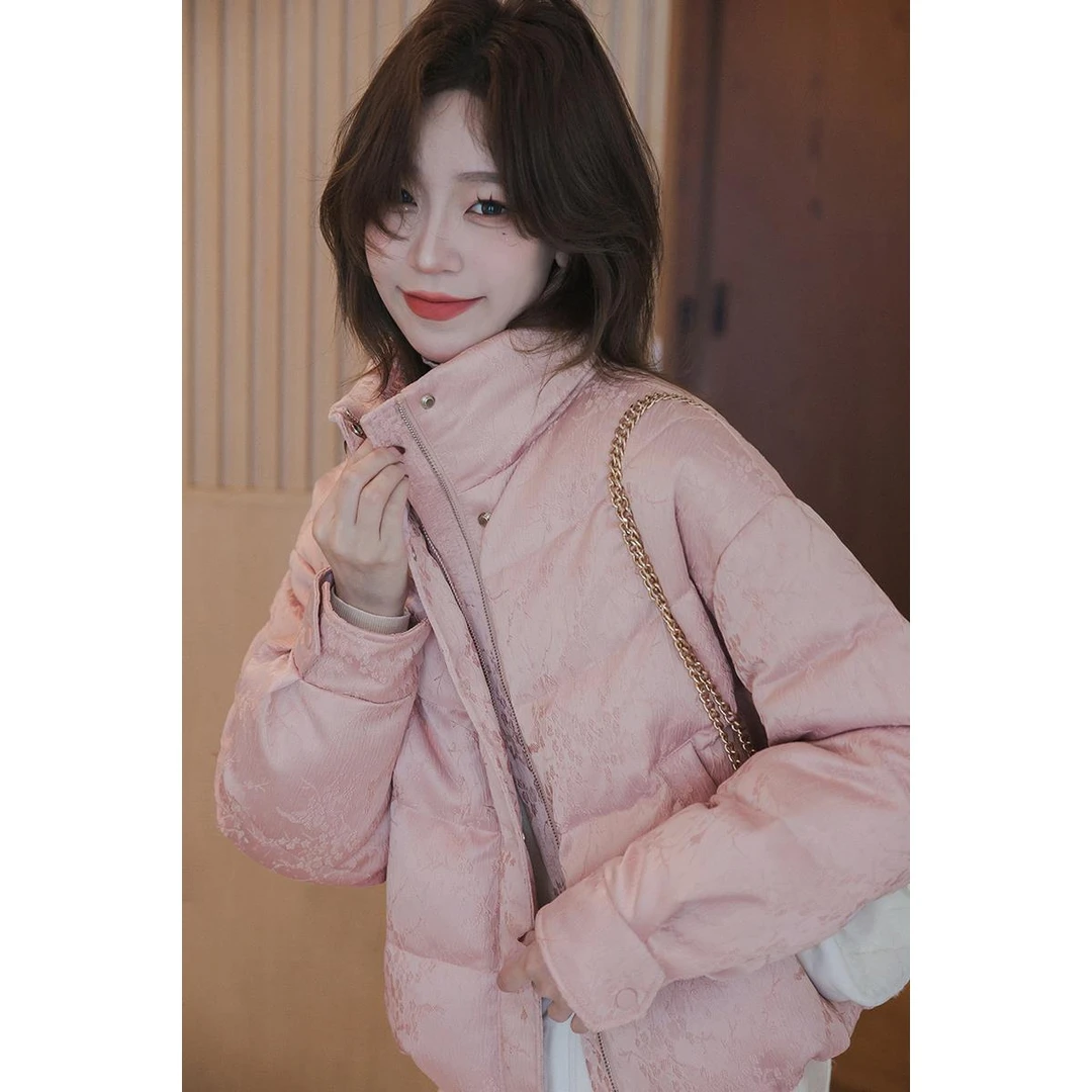 「90白鸭绒」秋冬保暖立领外套