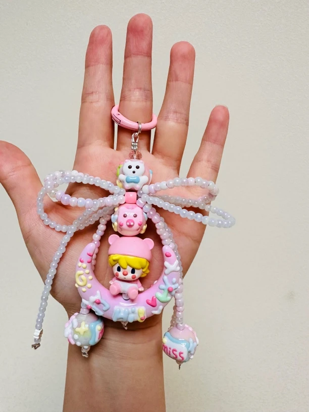 手工Diy手机链挂件