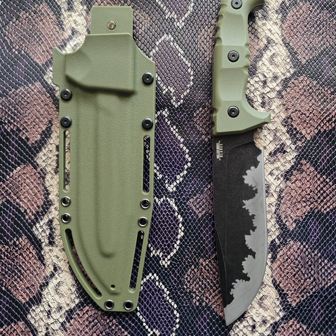 艳林刀具 户外生存刀M33 多功能户外刀