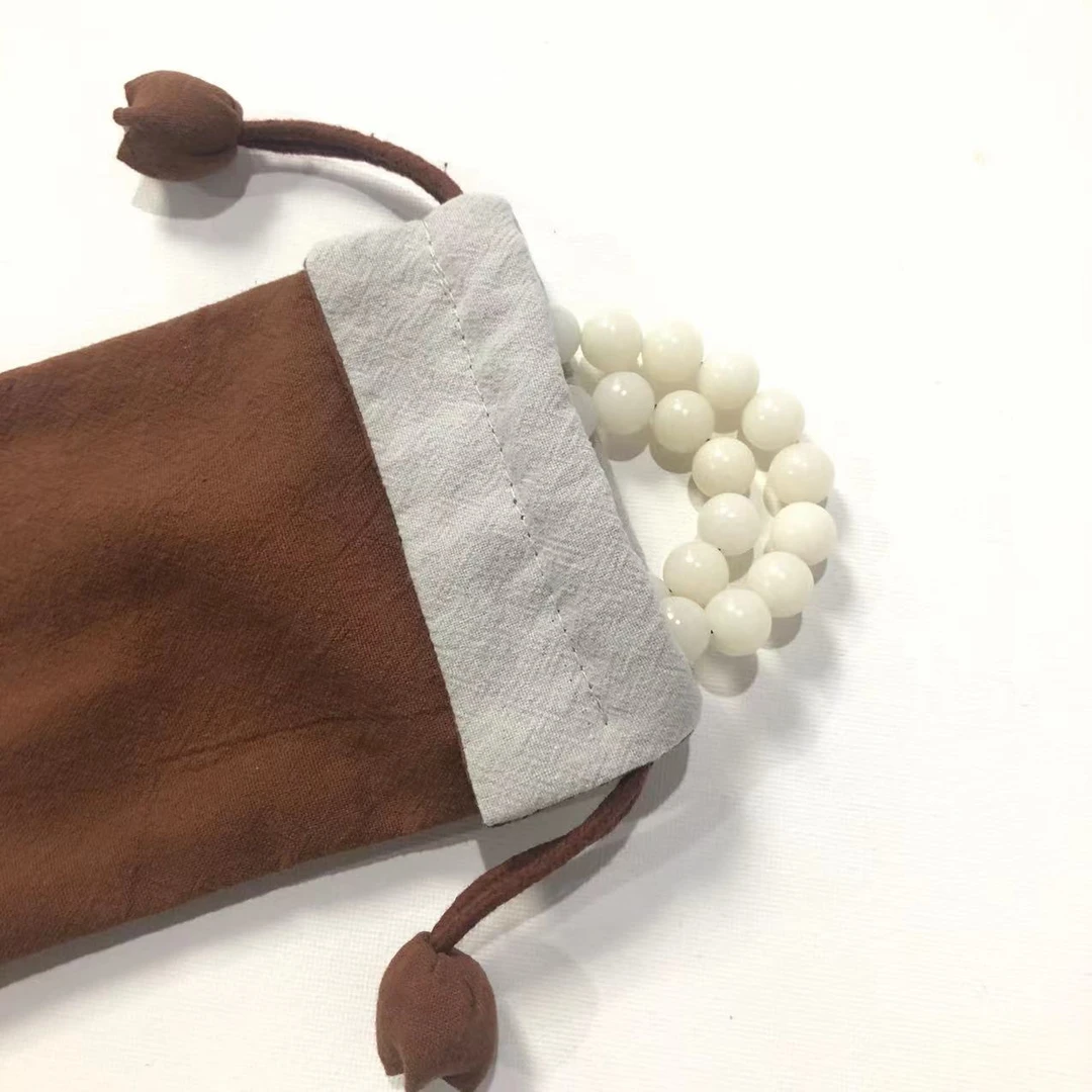 【新人专享】小荷包 小手串小杯子收纳袋 15*11厘米 彧红手作