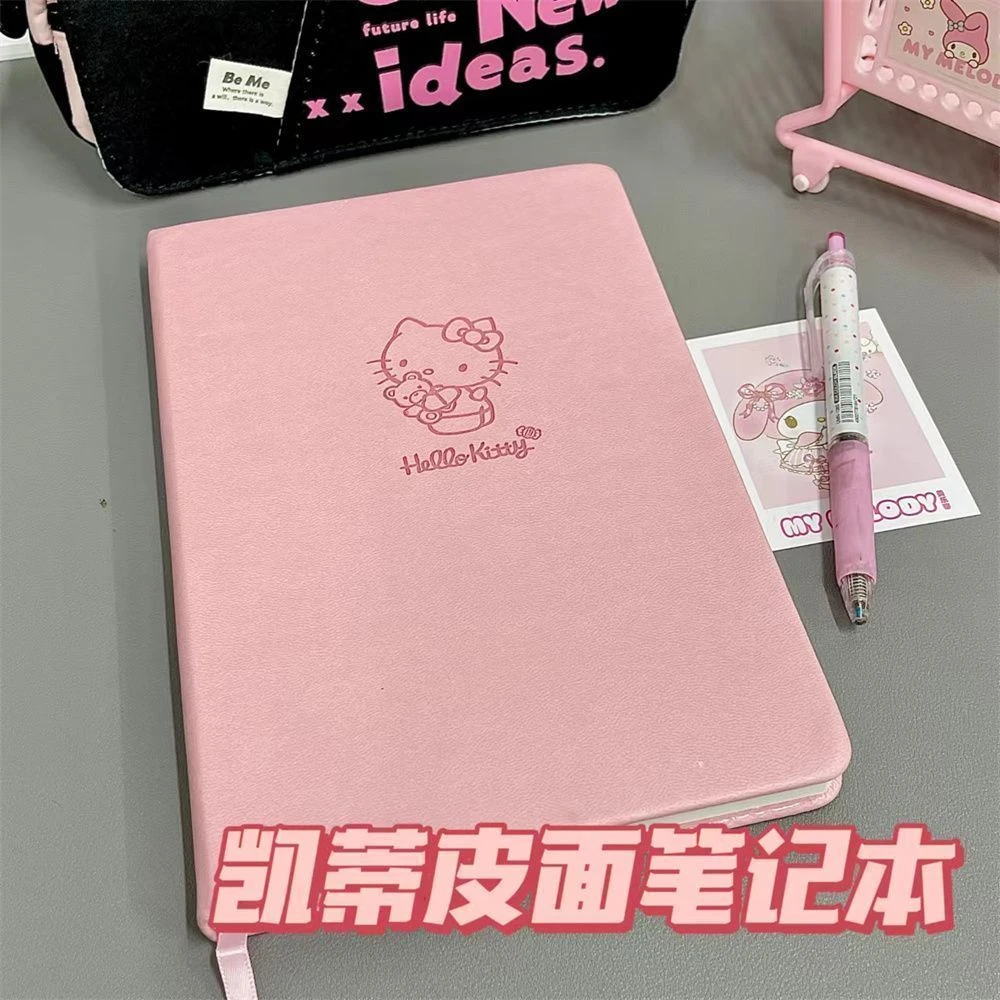 Hellokitty凯蒂猫笔记本高颜值ins少女心日记本学生记事本子Z