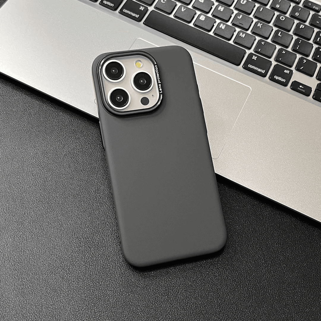 苹果15手机壳新款iPhone14promax磨砂肤感简约13磁吸硬壳12保护套