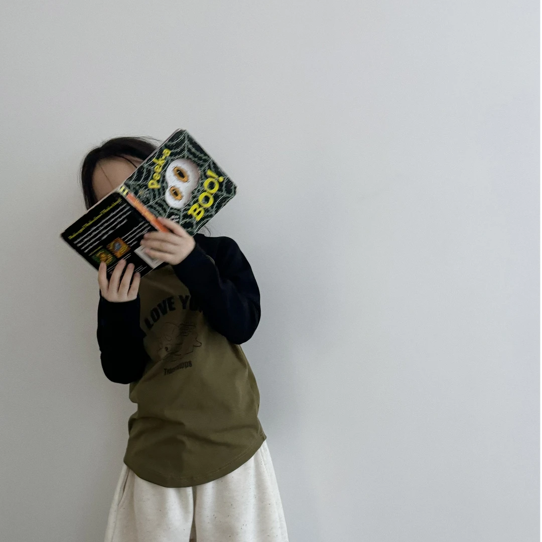 miniwhy亲子童装 | 三角龙插肩袖T恤上学爱穿~单穿内搭"24秋冬