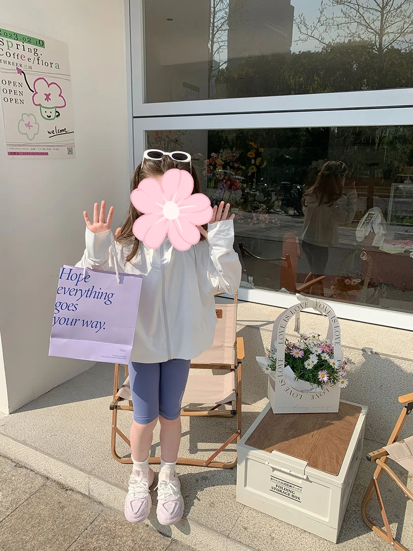 童装女童防晒衣外套2024夏季新款儿童夏装女宝宝洋气外穿皮肤衣