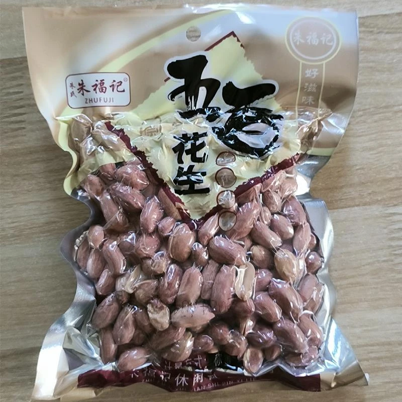 朱福记五香花生米蒜香奶香原味烤花生熟仁山东特产下菜零食小吃