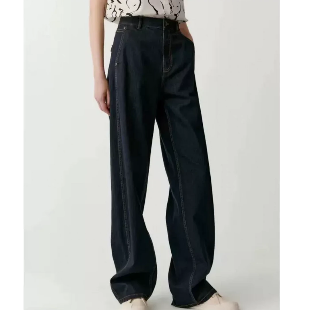 102383小禾活性然抓绒阔腿裤