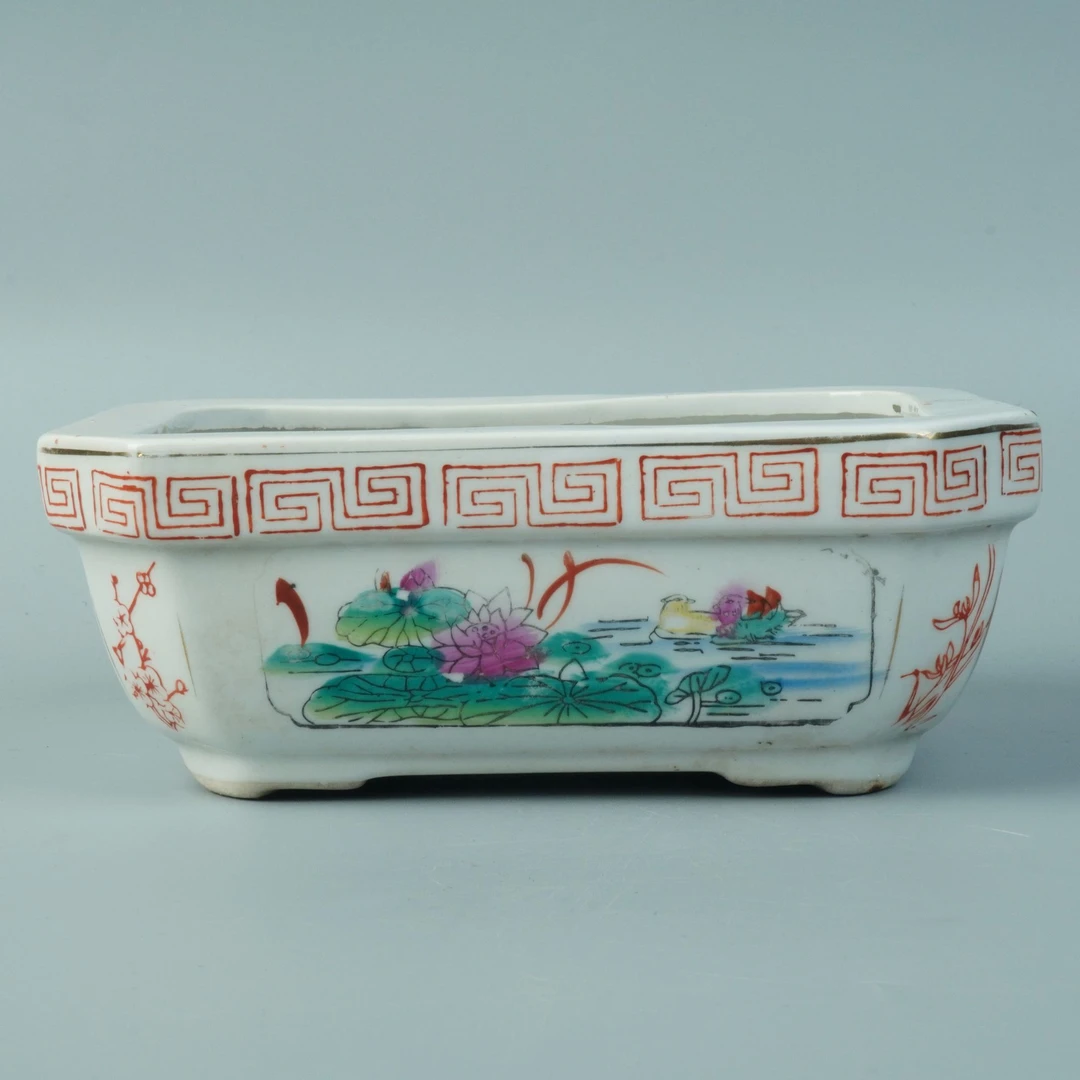 近现代 贴花水仙盆YC20241020212