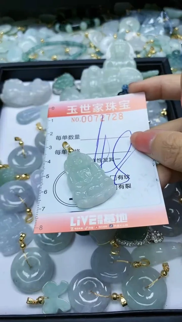 【闪购商品】翡翠颈饰未镶嵌闪购0072728