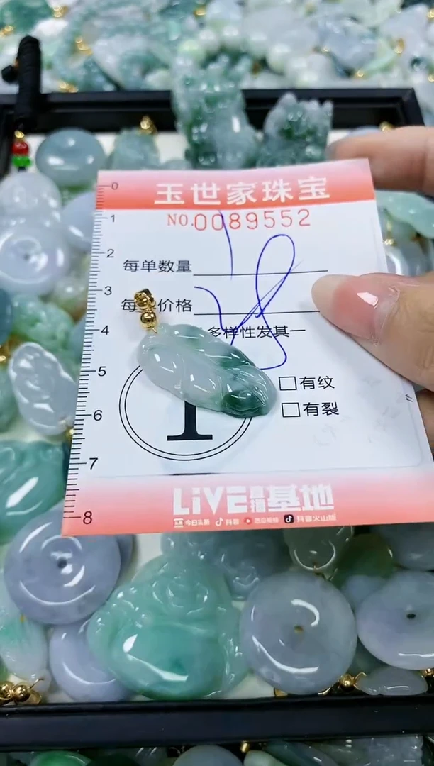 【闪购商品】翡翠颈饰未镶嵌闪购0089552