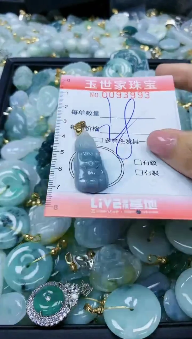 【闪购商品】翡翠颈饰未镶嵌闪购0093993