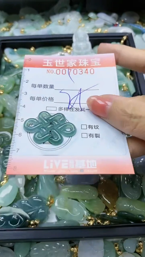 【闪购商品】翡翠颈饰未镶嵌闪购0070340