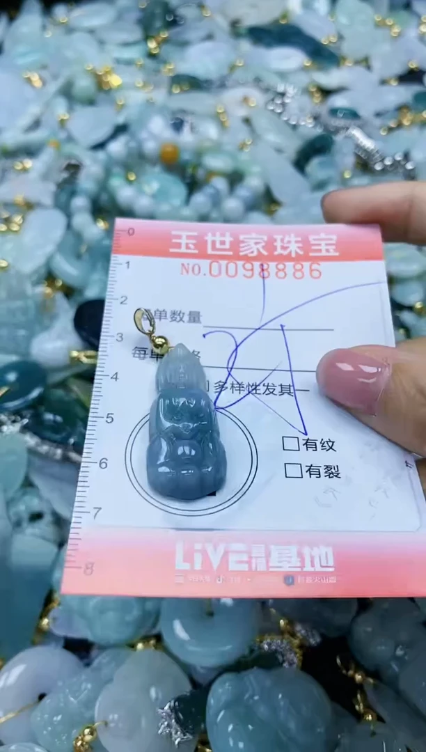 【闪购商品】翡翠颈饰未镶嵌闪购0098886