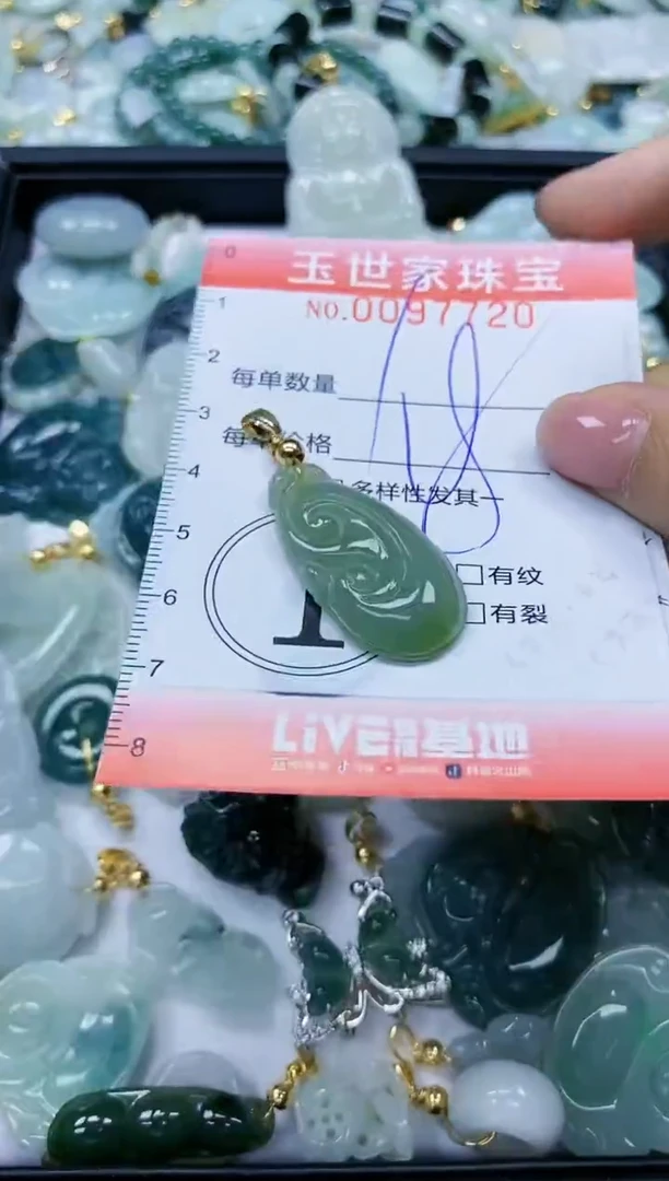 【闪购商品】翡翠颈饰未镶嵌闪购0097720