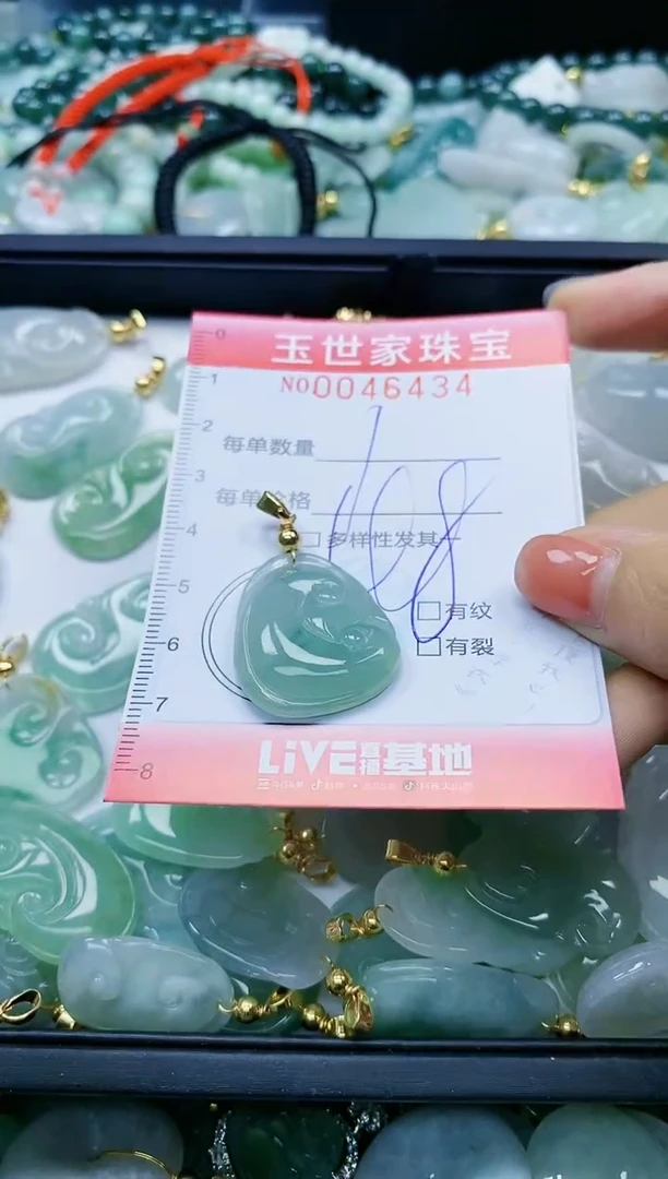 【闪购商品】翡翠颈饰未镶嵌闪购0046434