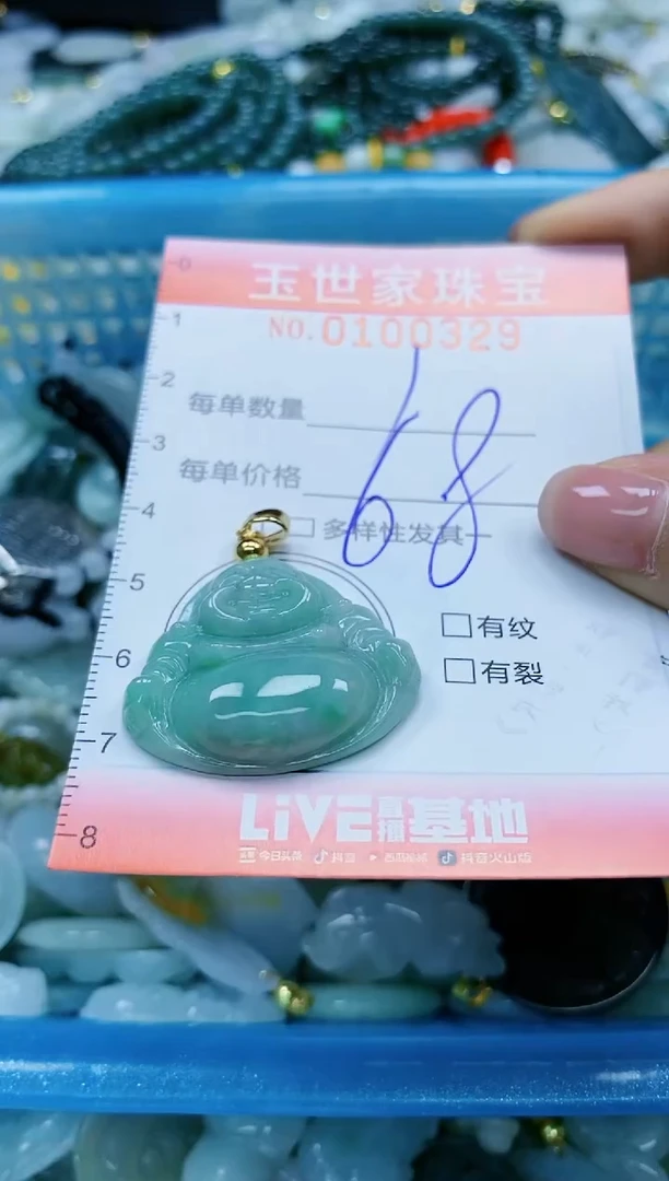 【闪购商品】翡翠颈饰未镶嵌闪购0100329