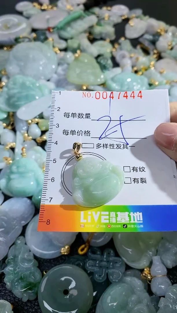 【闪购商品】翡翠颈饰未镶嵌闪购商品0047444