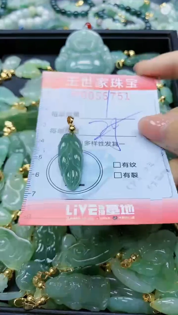 【闪购商品】翡翠颈饰未镶嵌闪购商品0055751