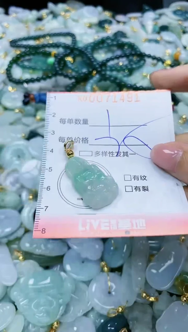 【闪购商品】翡翠颈饰未镶嵌闪购0071491