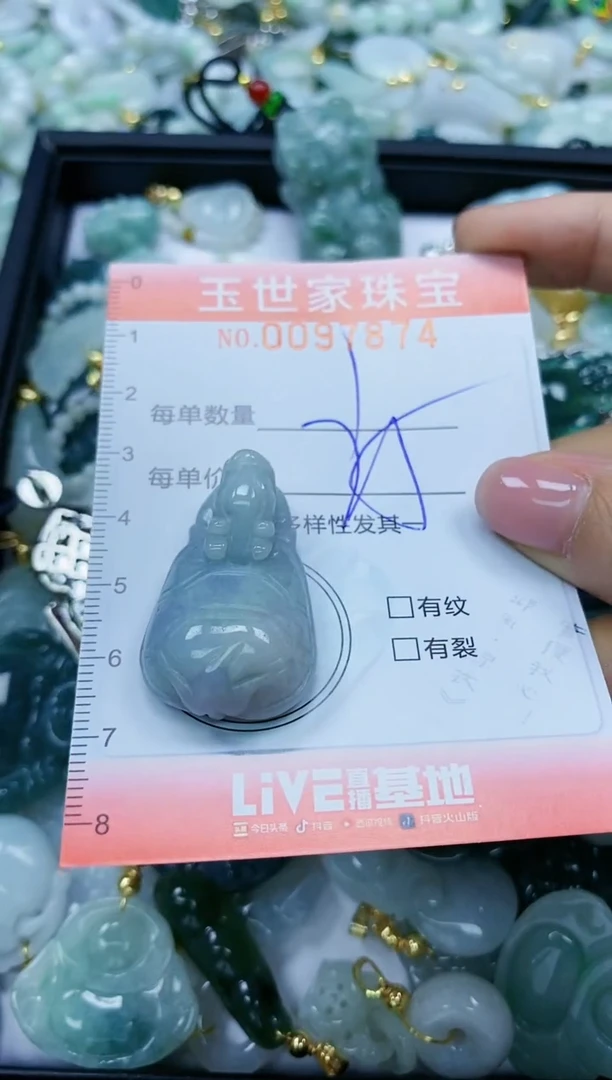 【闪购商品】翡翠颈饰未镶嵌闪购0097874
