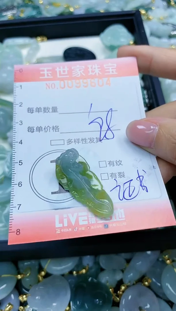 【闪购商品】翡翠颈饰未镶嵌闪购0099604