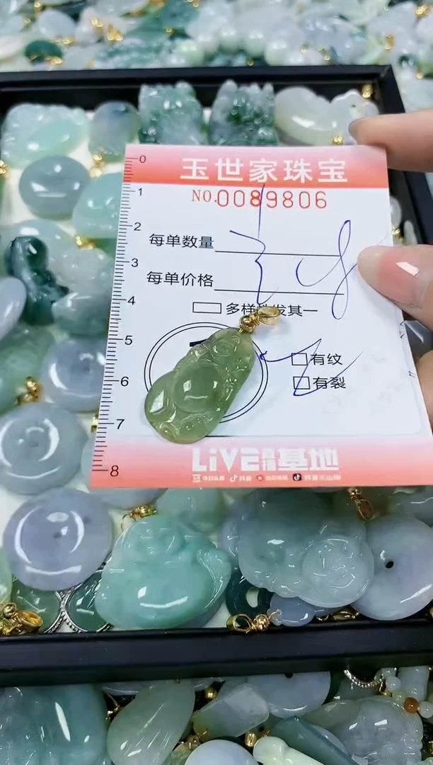 【闪购商品】翡翠颈饰未镶嵌闪购0089806