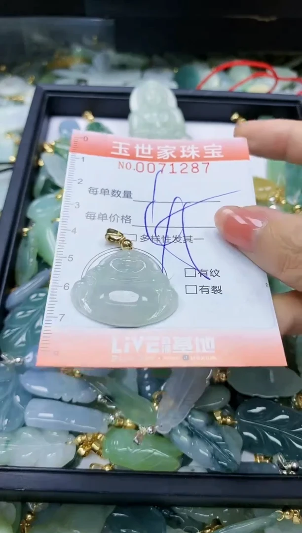 【闪购商品】翡翠颈饰未镶嵌闪购0071287