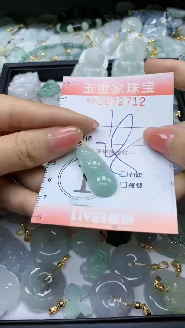 【闪购商品】翡翠颈饰未镶嵌闪购0072712