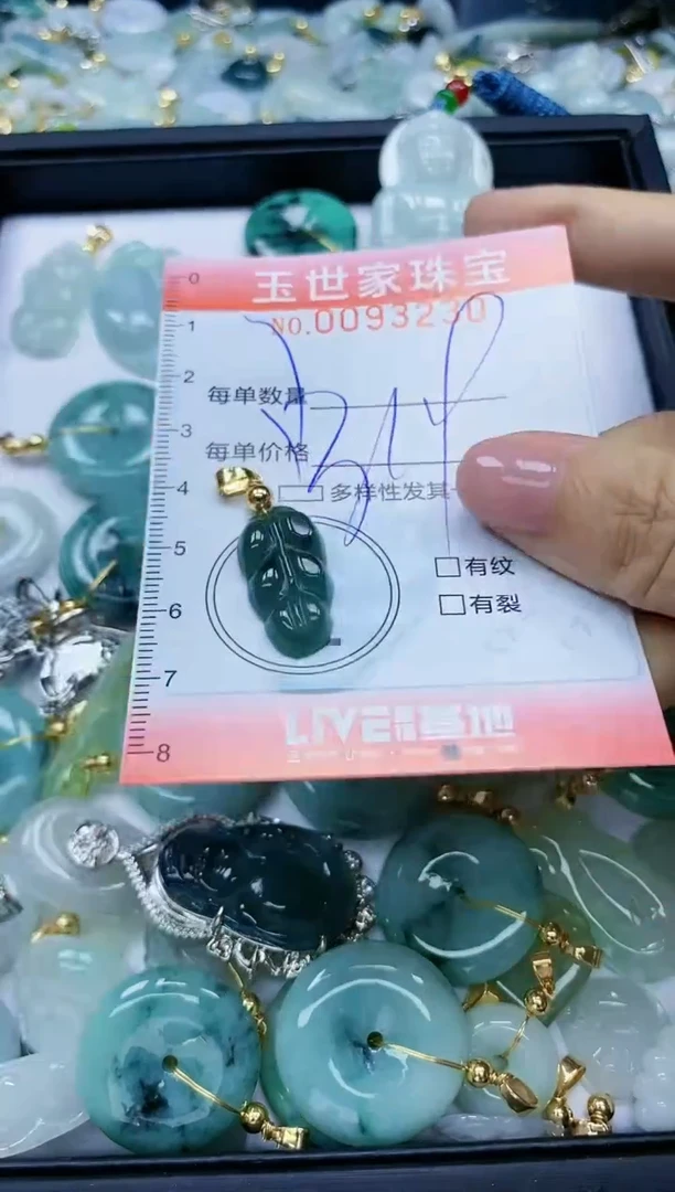 【闪购商品】翡翠颈饰未镶嵌闪购0093230
