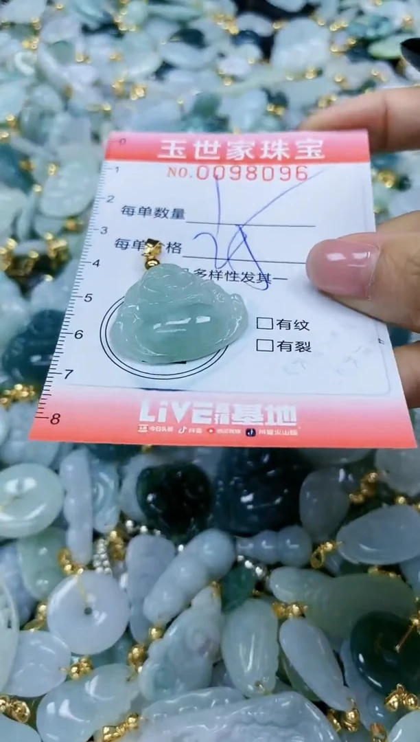 【闪购商品】翡翠颈饰未镶嵌闪购0098096