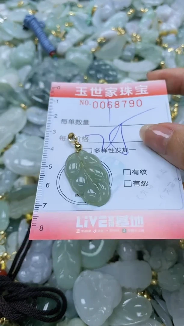 【闪购商品】翡翠颈饰未镶嵌闪购0068790