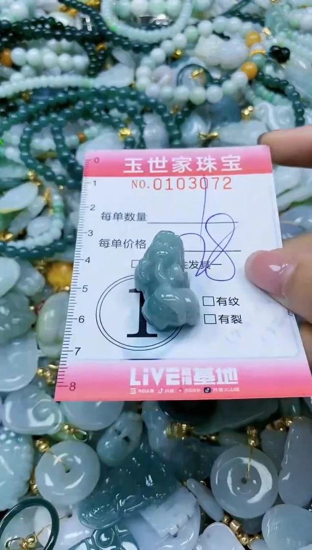 【闪购商品】翡翠颈饰未镶嵌闪购0103072