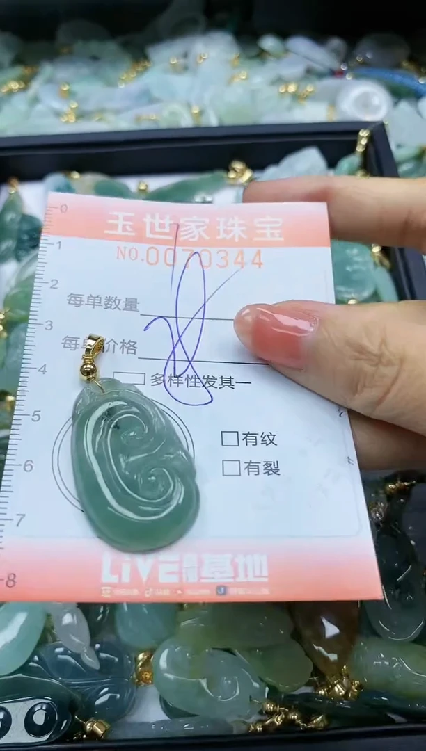 【闪购商品】翡翠颈饰未镶嵌闪购0070344