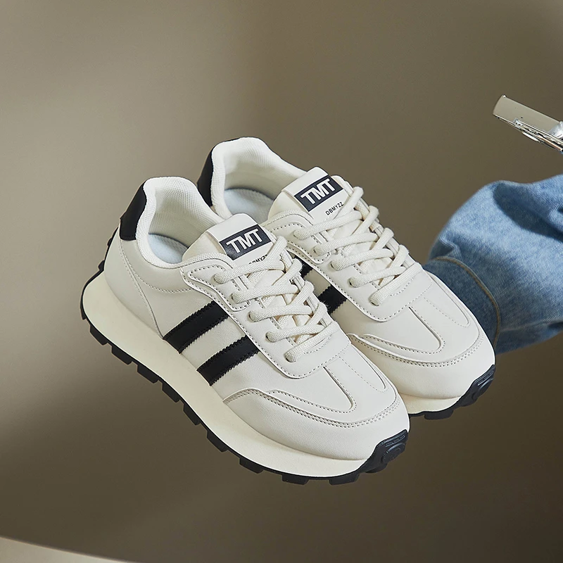 【品牌断码】阿甘鞋华夫小蛮腰2023秋季新款女鞋厚底爆款休闲运动