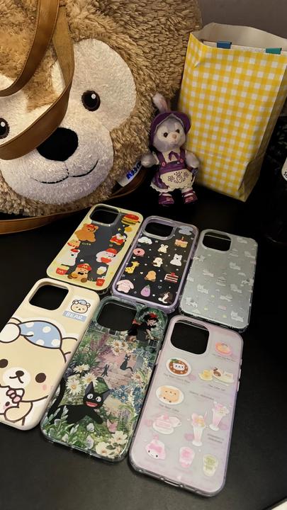 【双层合集】IMD双层少女心趣味INS高级感适用于苹果手机壳透明