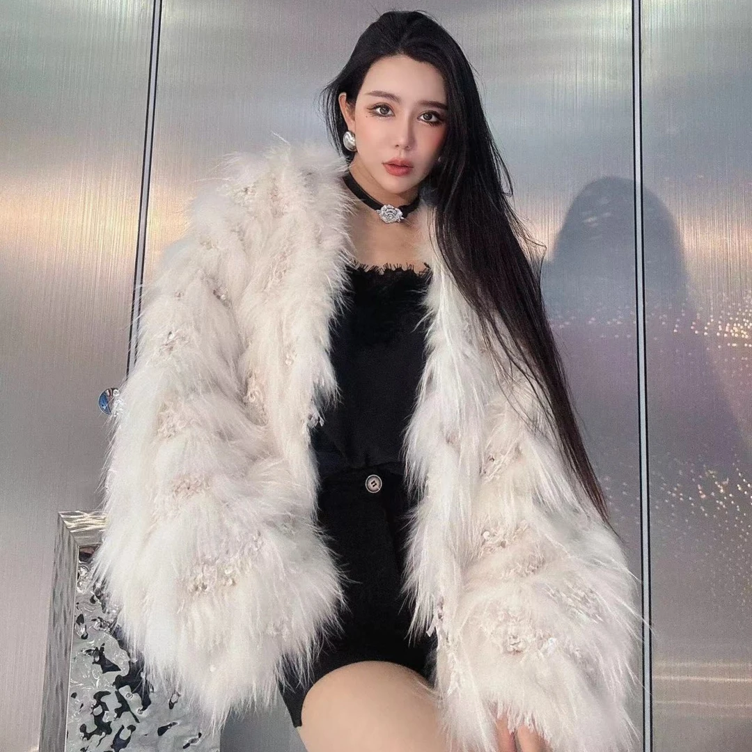 设计师款重工冬季外套23027