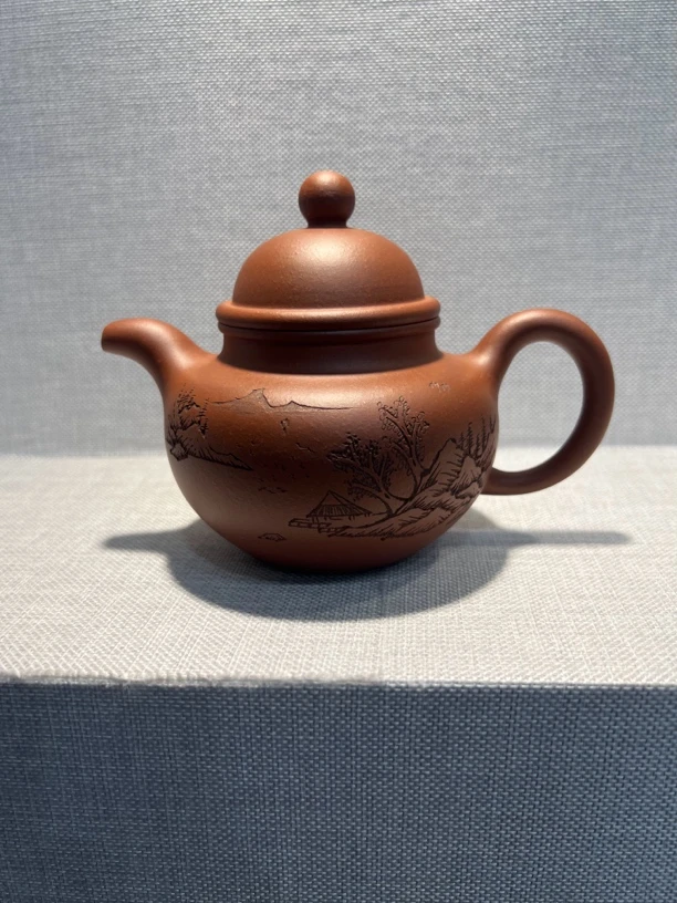 掇球壶 半手工300cc左右 清水泥（紫泥）