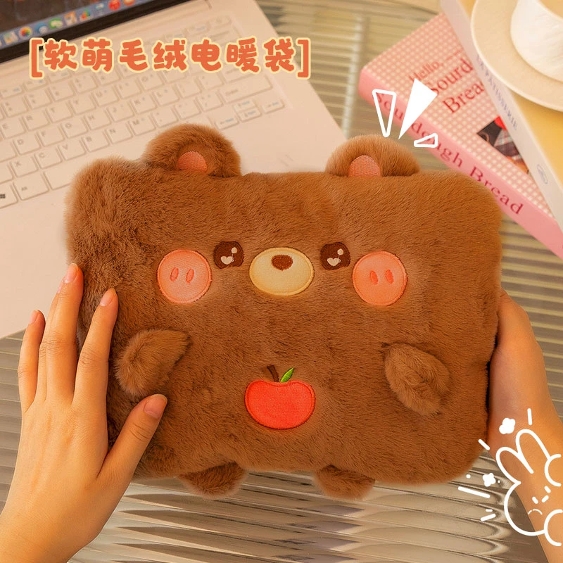 【国标防爆】充电热水袋暖手宝可拆洗防爆暖水袋毛绒可爱女生暖手袋
