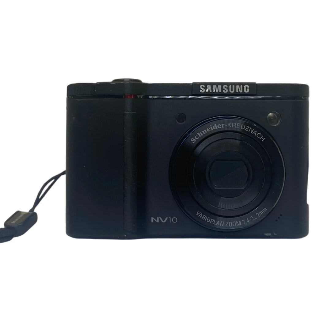 90新 Samsung/三星 Nv10 质感冷白胶片黄调复古ccd便携数码相机