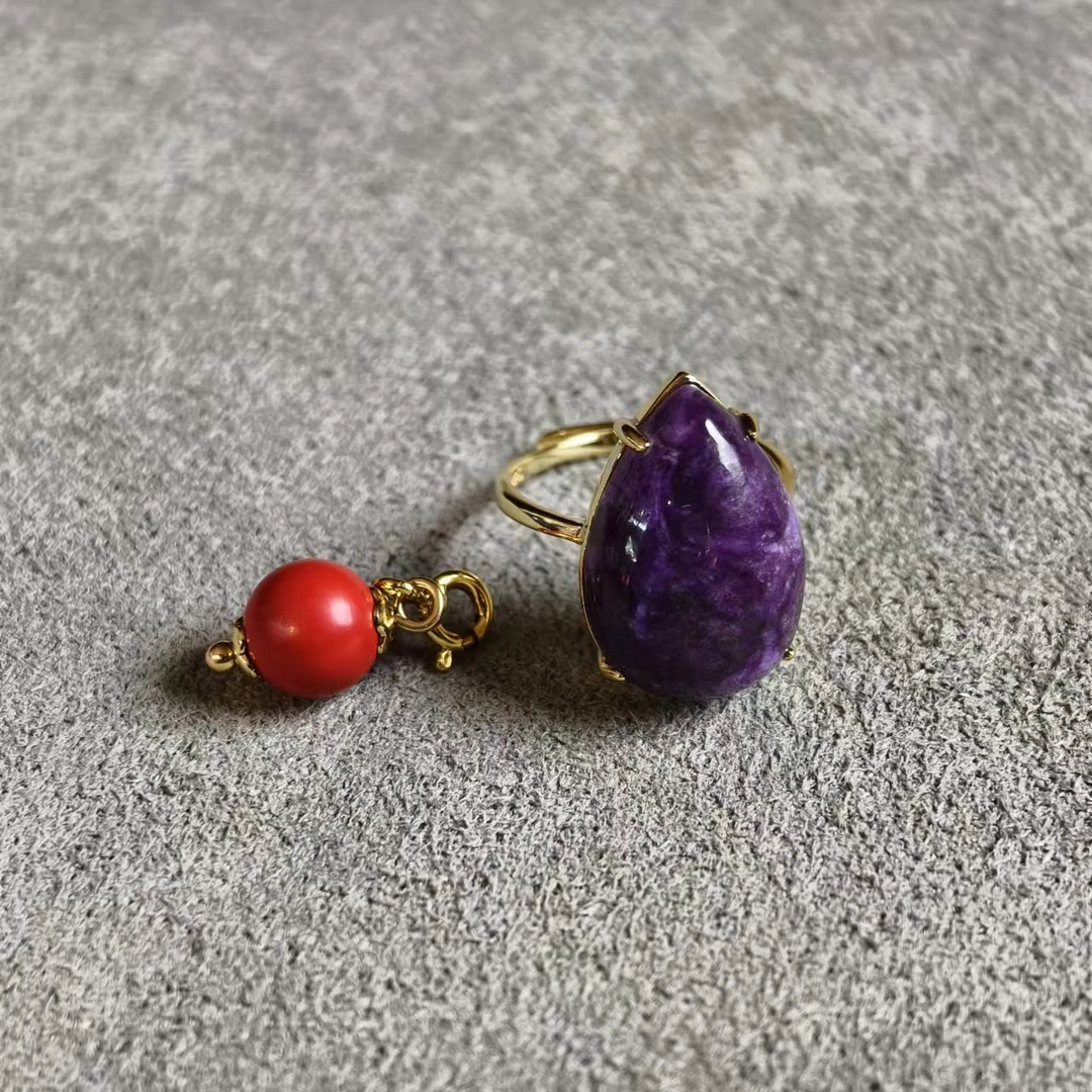 SJL紫水滴戒指24-112