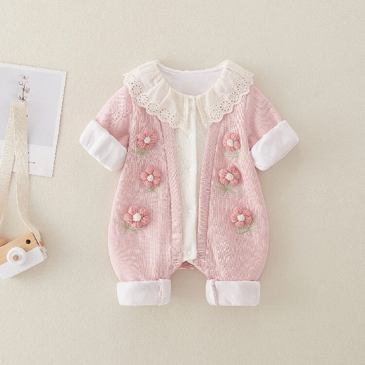 连身衣/爬服/哈衣休闲春秋女童婴幼童