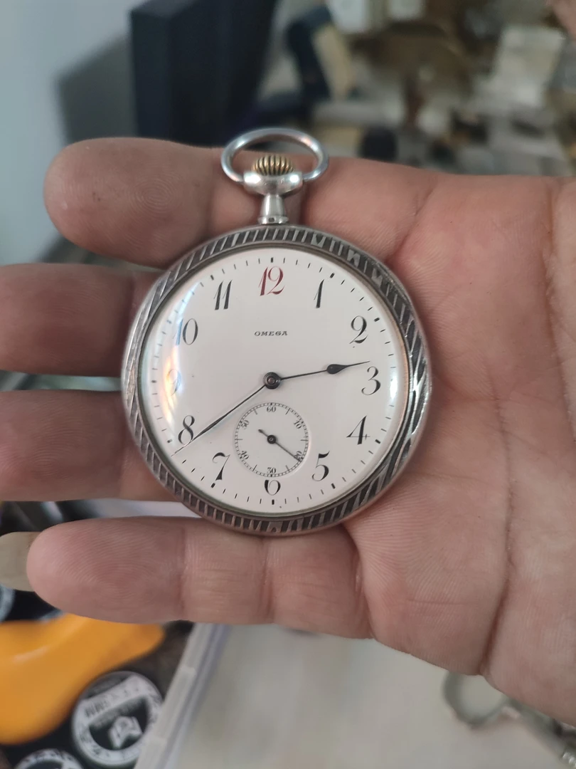 银壳老机械怀表，走时