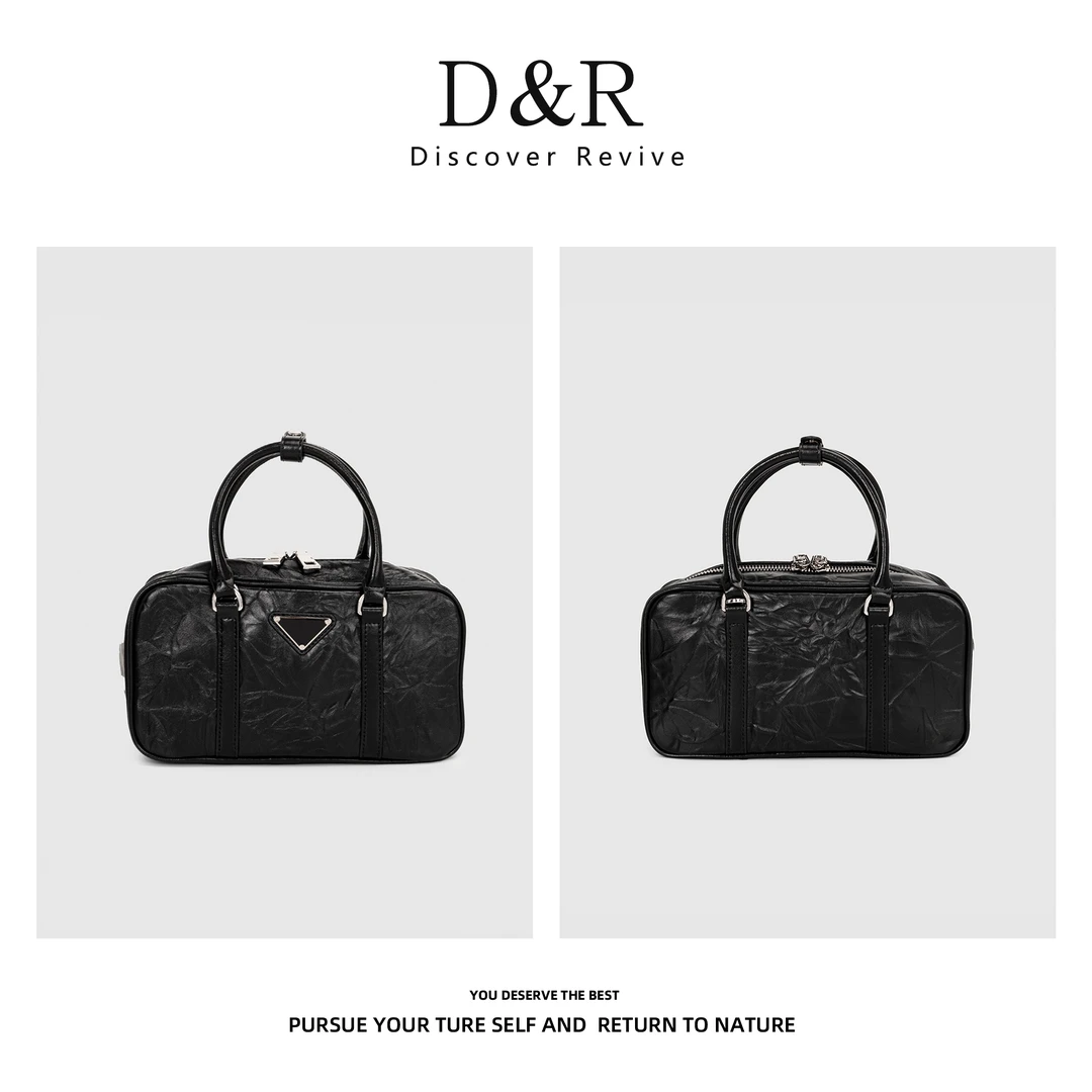 Discover  Revive经典新款时尚手抓纹单肩手提包包E962-新新新71