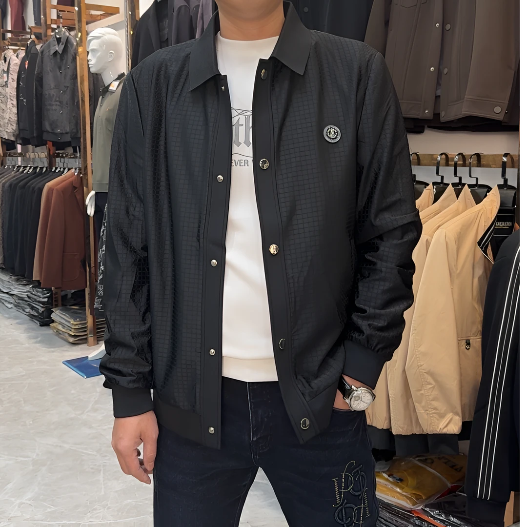 【大公道实体】新款秋冬时尚休闲百搭男士翻领夹克外套32678