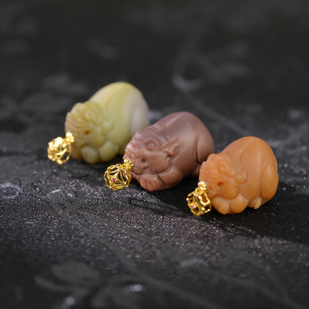 【初见好物】18K金盐源玛瑙吊坠MCH335X24【多样性发一件】16*13mm+