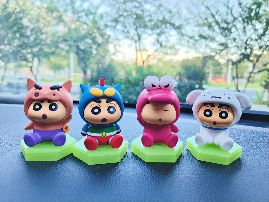 【盲盒】正版蜡笔小新变身系列潮玩盲盒可爱礼物香薰盒